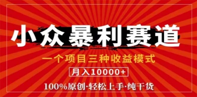 图片[1]-（12756期）视频号最新爆火赛道，三种可收益模式，0粉新号条条原创条条热门 日入1000+_生财有道创业网-生财有道